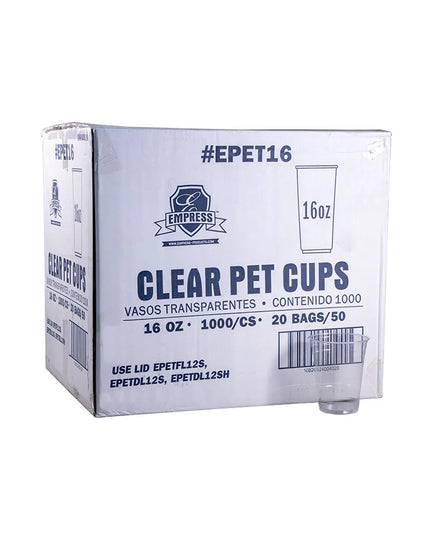 Ly Dùng Một Lần Empress 473 ml - PET, Trong Suốt (EPET16 (48622))