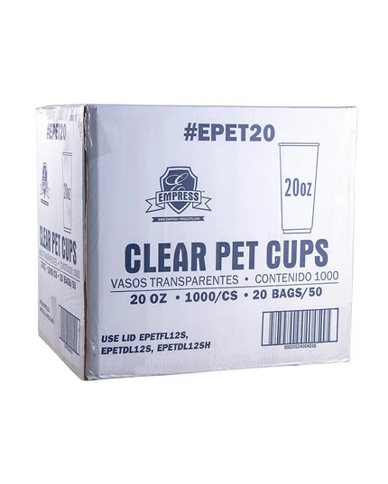 Ly Dùng Một Lần Empress 591 ml - PET, Trong Suốt (EPET20 (48623))