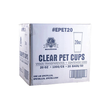 Ly Dùng Một Lần Empress 591 ml - PET, Trong Suốt (EPET20 (48623))