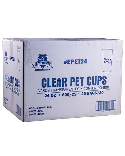 Ly Dùng Một Lần Empress EPET24 710 ml - PET, Trong Suốt