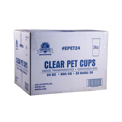 Ly Dùng Một Lần Empress EPET24 710 ml - PET, Trong Suốt