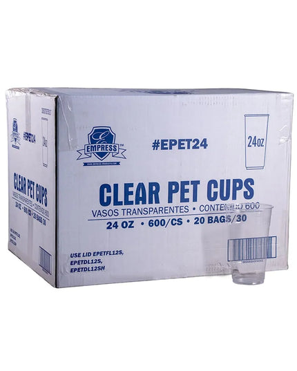 Ly Dùng Một Lần Empress EPET24 710 ml - PET, Trong Suốt