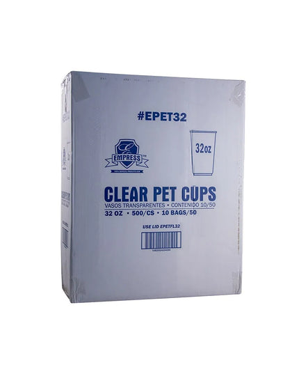 Ly Dùng Một Lần Empress EPET32 946 ml - PET, Trong Suốt