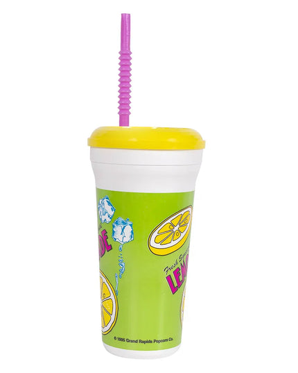 Ly Dùng Một Lần Gold Medal 5306 946 ml Đựng Nước Chanh Kèm Nắp & Ống Hút, 200 Cái/Thùng