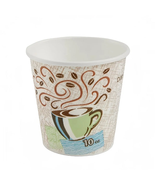 Ly Giấy Dùng Một Lần Đựng Nước Nóng Dixie 5310DX PerfecTouch® 296 ml - Giấy, In Họa Tiết