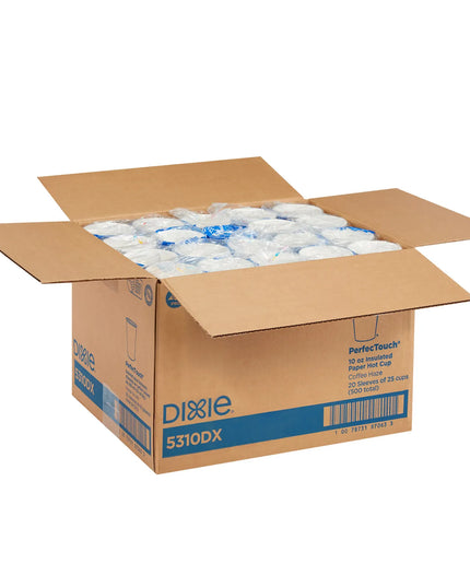 Ly Giấy Dùng Một Lần Đựng Nước Nóng Dixie 5310DX PerfecTouch® 296 ml - Giấy, In Họa Tiết