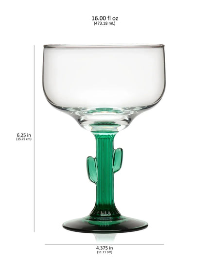 Ly Margarita Cành Xương Rồng Libbey 3620JS Juniper Stem 473 ml