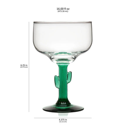 Ly Margarita Cành Xương Rồng Libbey 3620JS Juniper Stem 473 ml
