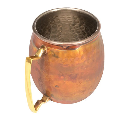 Ly Moscow Mule American Metalcraft ACMH 414 ml Vân Gò, Đồng