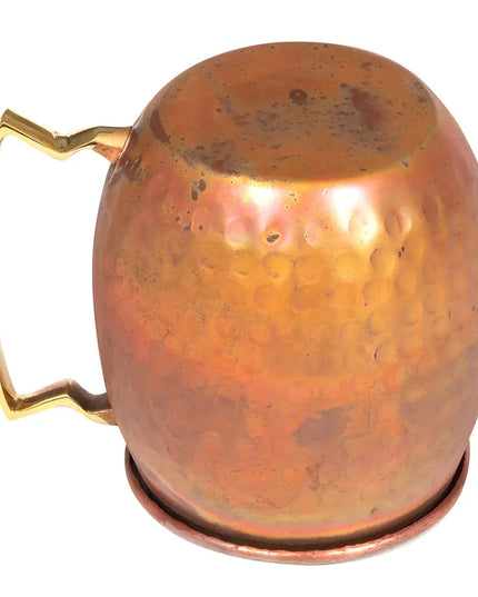 Ly Moscow Mule American Metalcraft ACMH 414 ml Vân Gò, Đồng