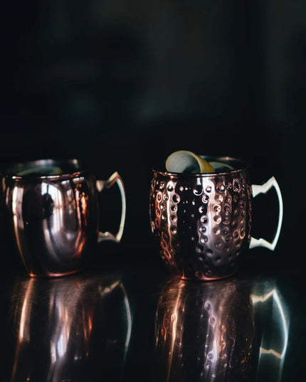 Ly Moscow Mule Arcoroc FK493 473 ml Inox, Đen