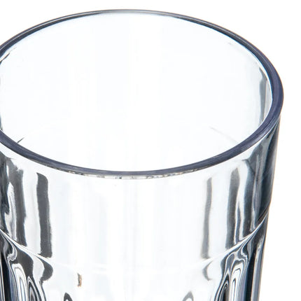 Ly Nhựa Carlisle 110407 Vân Sọc Trong Suốt 118 ml