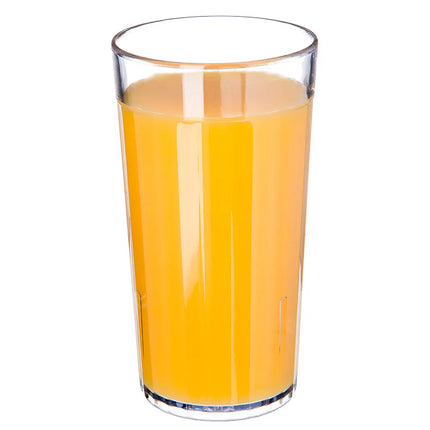Ly Nhựa Carlisle 111207 Vân Sọc Trong Suốt 355 ml