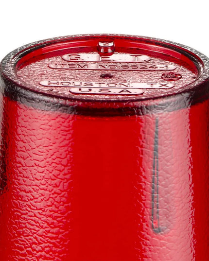 Ly Nhựa GET 6624-1-R Vân Nổi Màu Đỏ 710 ml
