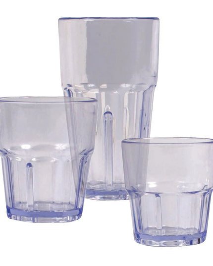 Ly Nhựa Havana Winco PTSN-16 Vân Sọc Màu Xanh 473 ml