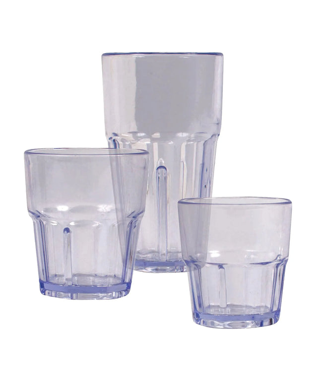 Ly Nhựa Havana Winco PTSN-16 Vân Sọc Màu Xanh 473 ml