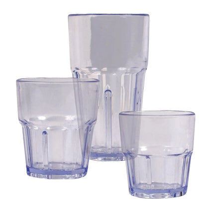 Ly Nhựa Havana Winco PTSN-16 Vân Sọc Màu Xanh 473 ml