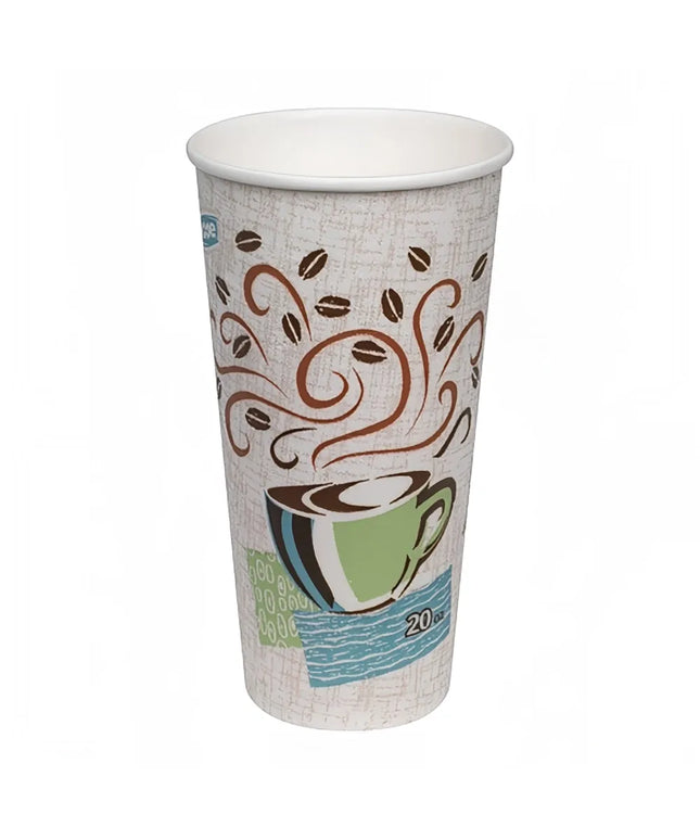 Ly Nóng Dùng Một Lần Dixie 5320CD PerfecTouch® 591 ml - Giấy, In Hoa Văn