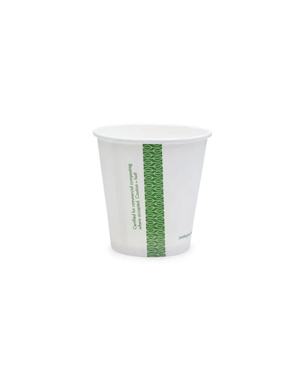 Ly Nóng Dùng Một Lần Vegware LV-6S 177 ml - PLA, In Hoa Văn