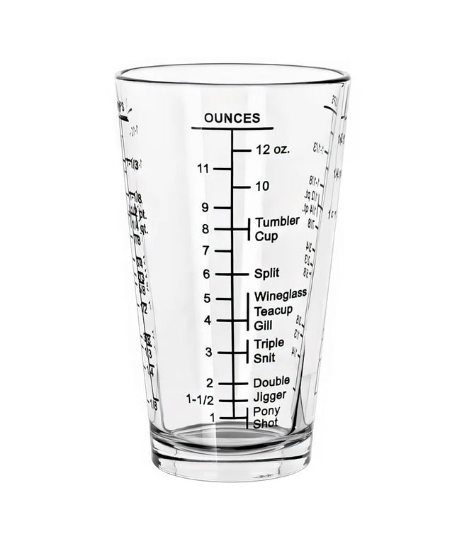Ly Pha Chế Libbey 1639/1918M DuraTuff 473 ml - Vạch Chia Độ