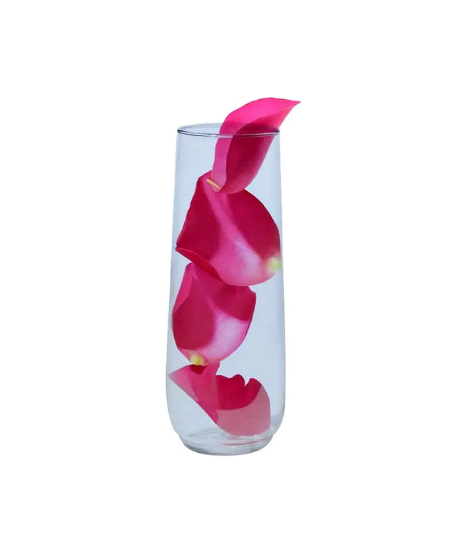Ly Sâm Panh Không Chân Nhựa Dùng Một Lần Tossware TP09FL225RBB POP 266 ml Màu Xanh Hoàng Gia