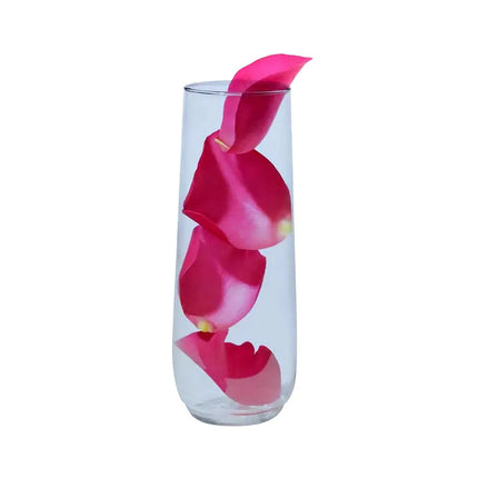 Ly Sâm Panh Không Chân Nhựa Dùng Một Lần Tossware TP09FL225RBB POP 266 ml Màu Xanh Hoàng Gia