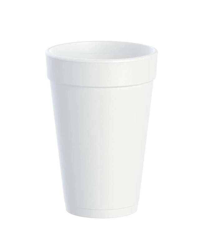 Ly Xốp Giữ Nhiệt Dart 16J16 J Cup® 473 ml - Polystyrene, Màu Trắng