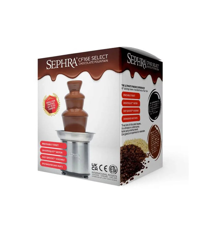 Máy Phun Chocolate Sephra 10318 40.6 cm Select Dung Tích 1.8 kg, Chocolate Sữa