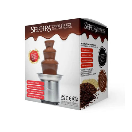 Máy Phun Chocolate Sephra 10318 40.6 cm Select Dung Tích 1.8 kg, Chocolate Sữa