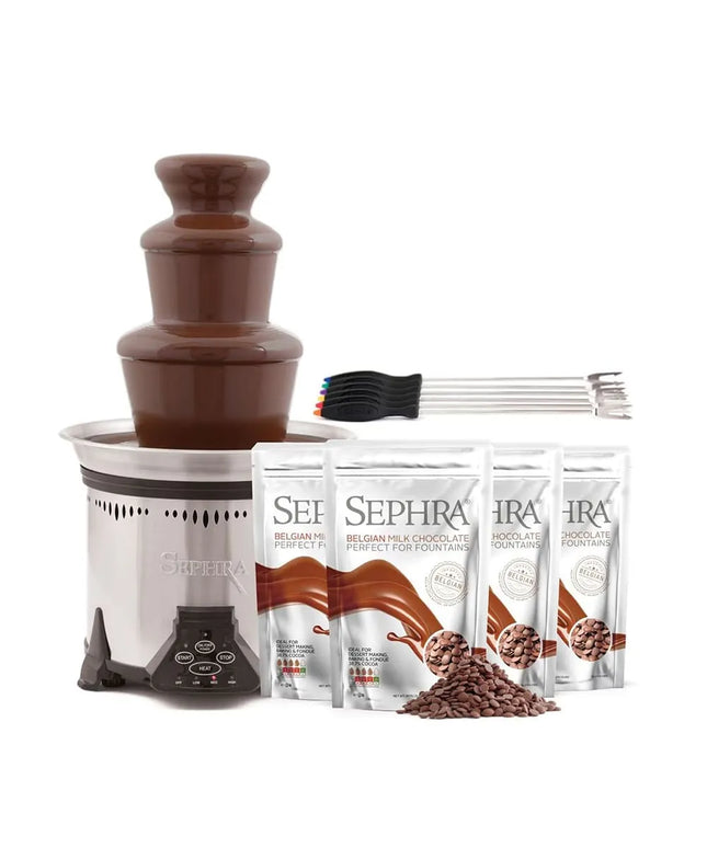 Máy Phun Chocolate Sephra 10523 48.3 cm Elite Dung Tích 2.7 kg, Chocolate Sữa Bỉ