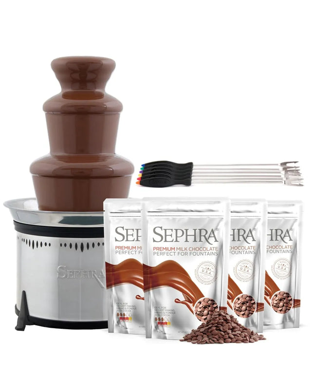 Máy Phun Chocolate Sephra 10525 45.7 cm Classic Dung Tích 2.7 kg, Chocolate Sữa