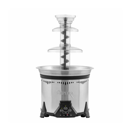 Máy Phun Chocolate Sephra 17311 48.3 cm Elite Bảng Điều Khiển, Cài Đặt Nhiệt & Bát Tháo Rời