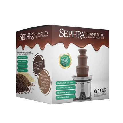 Máy Phun Chocolate Sephra 91016 48.3 cm Elite Dung Tích 2.7 kg, Chocolate Trắng Bỉ