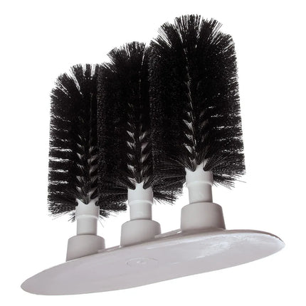Máy Rửa Ba Ly Carlisle 4046103 20.3 cm Polyester/Nhựa Màu Đen