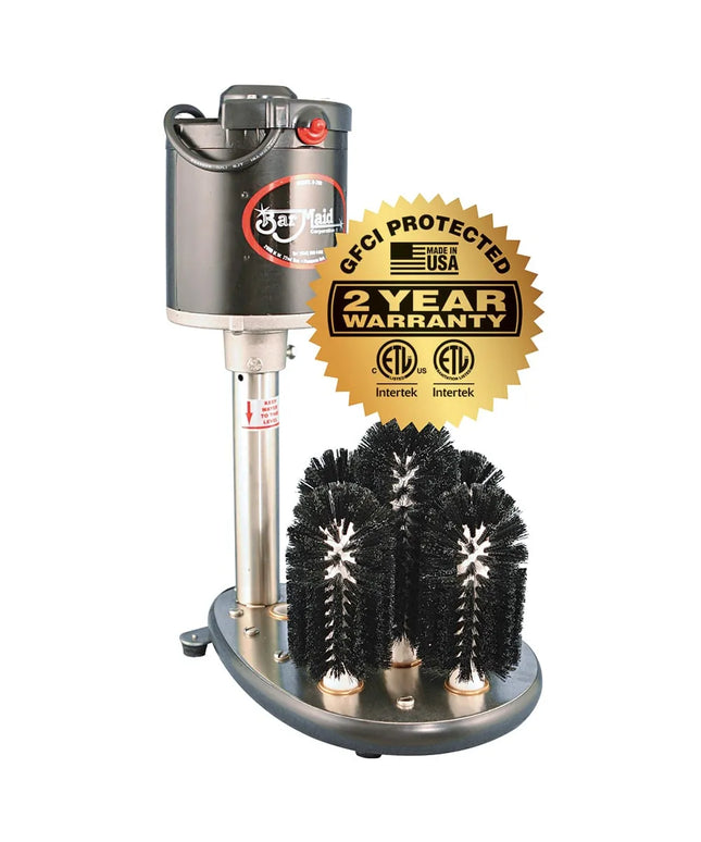 Máy Rửa Ly Điện Đứng Bar Maid A-200 Motor Kín Inox 110V