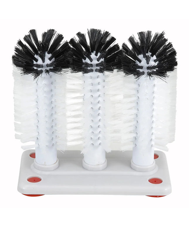 Máy Rửa Ly Winco GWB-3 3 Chổi Đế Nhựa