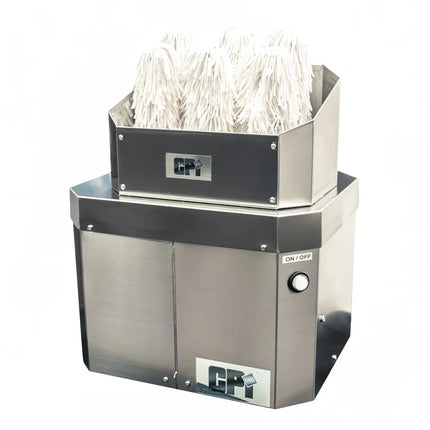 Máy Sấy/Đánh Bóng Ly CPI GP8 8 Chổi (400) Ly/Giờ Inox 110V