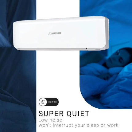 MITSUBISHI | Air conditioner - Wall-mounted split AC - Up to 31 m² - Remote control - 230V