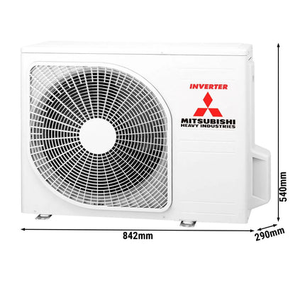 MITSUBISHI | Air conditioner - Wall-mounted split AC - Up to 44 m² - Remote control - 3 kW Cooling - 230V