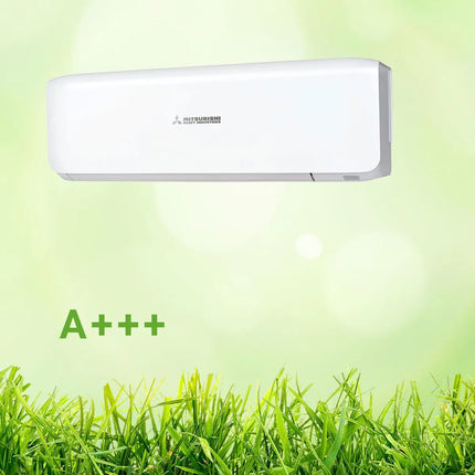 MITSUBISHI | Air conditioner - Wall-mounted split AC - Up to 44 m² - Remote control - 3 kW Cooling - 230V