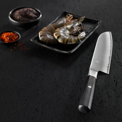 MIYABI | 4000FC Kudamono Fruit & Vegetable Knife 9 cm – FC61 steel - Pakkawood handle - Made in Japan