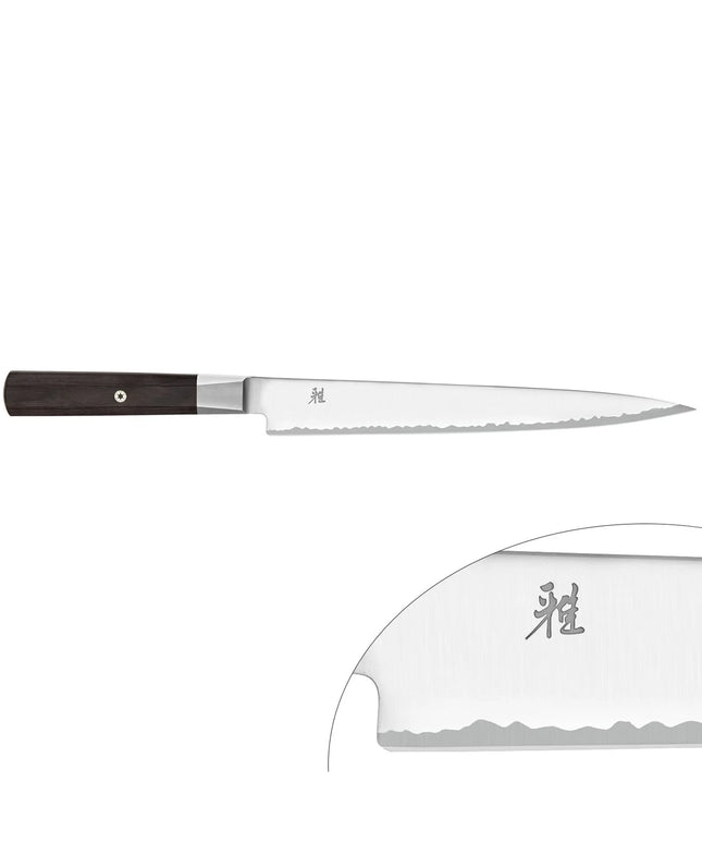 MIYABI | 4000FC Sujihiki Slicing & Filleting Knife 24 cm – FC61 steel - Pakkawood handle - Made in Japan