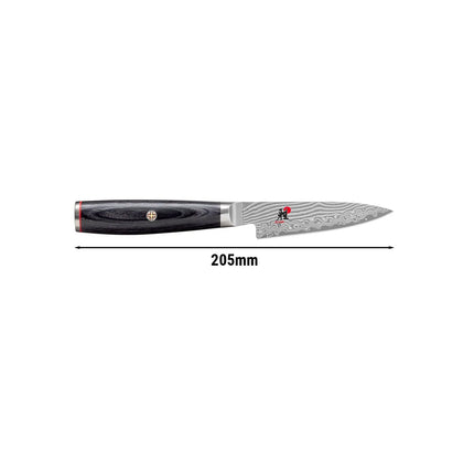 MIYABI | 5000 FC-D Shotoh Paring Knife – 90 mm blade - FC61 steel - 48-layer Damascus
