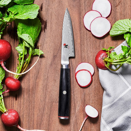 MIYABI | 5000 FC-D Shotoh Paring Knife – 90 mm blade - FC61 steel - 48-layer Damascus