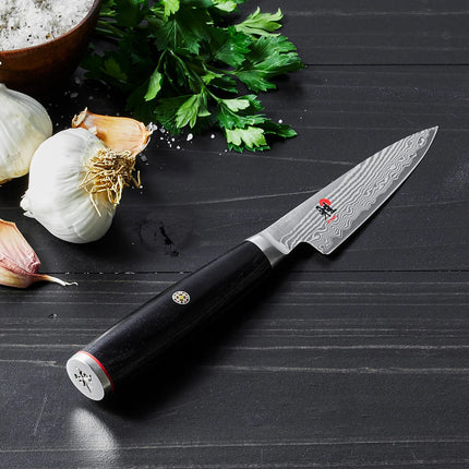 MIYABI | 5000 FC-D Shotoh Paring Knife – 90 mm blade - FC61 steel - 48-layer Damascus