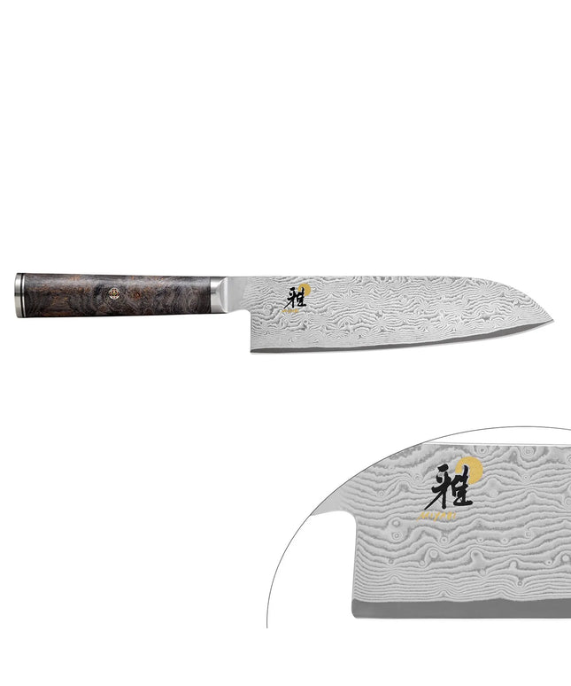 MIYABI | 5000MCD 67 Santoku Chef's Knife 18 cm – Made in Japan - 132-Layer Damascus