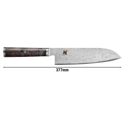 MIYABI | 5000MCD 67 Santoku Chef's Knife 18 cm – Made in Japan - 132-Layer Damascus