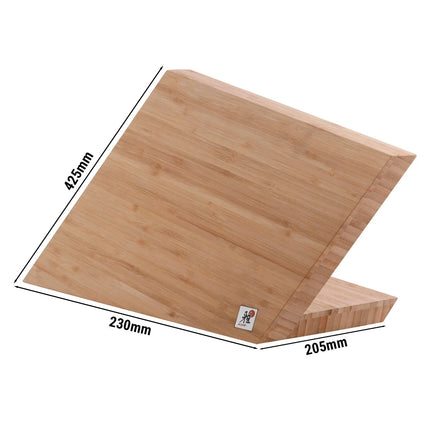 MIYABI | Magnetic Knife Block – Bamboo - 205×425 mm