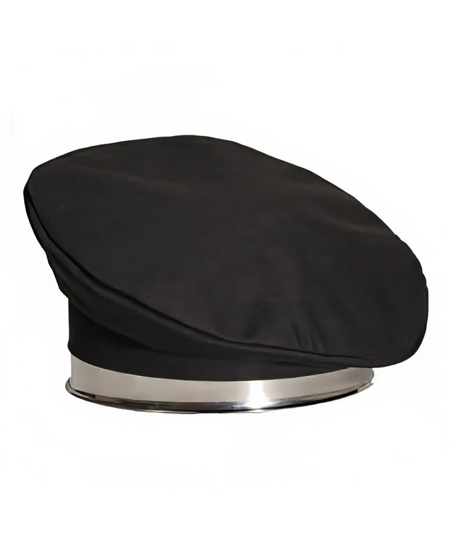 Mũ Bếp Beret Chef Revival H036BK Poly-Cotton Màu Đen Vừa Mọi Cỡ