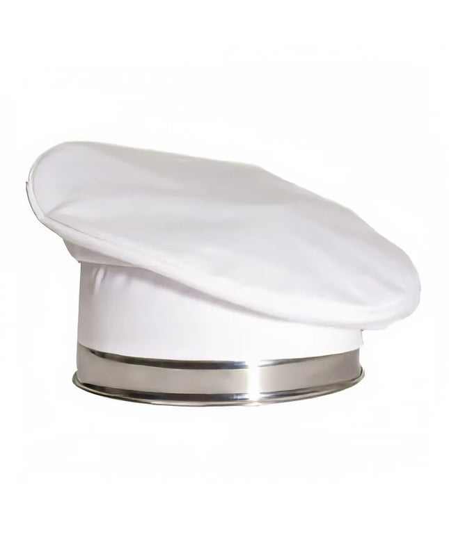 Mũ Bếp Beret Chef Revival H036WH Poly-Cotton Màu Trắng Vừa Mọi Cỡ